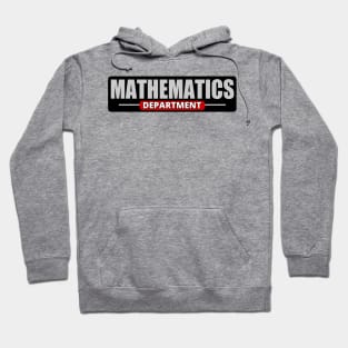 The Mathematics Department - Math Lover Hoodie